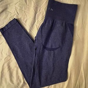 NVGTN Electric blue Seamless Contour leggings